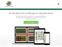 Tablet Screenshot of gardenplanner.vermontbean.com